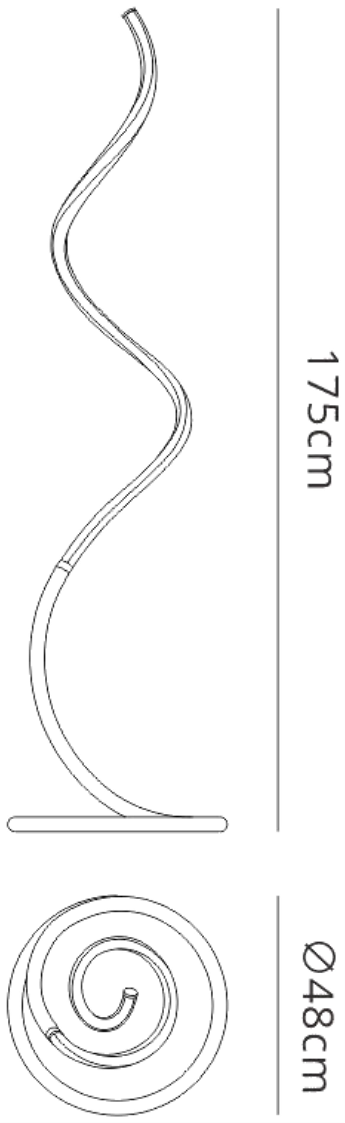 Nur II Floor Lamps Mantra Designer Floor Lamps 